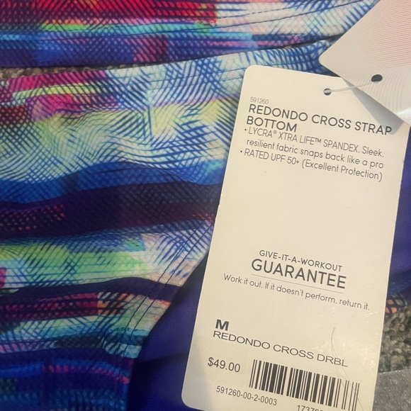 NWT Athleta Redondo tankini/medium - Picture 5 of 6